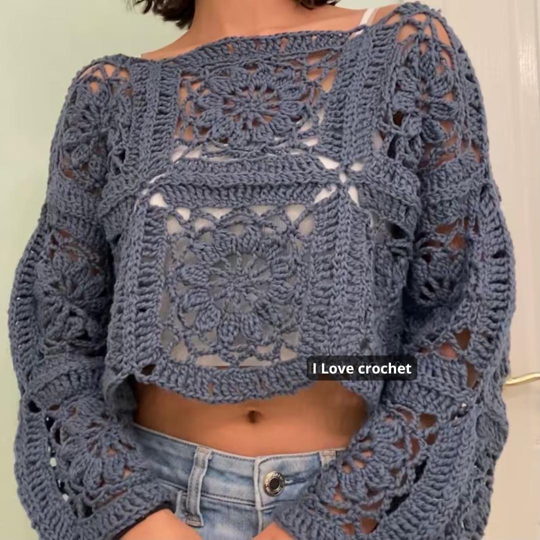 ILC™ – Cornflower Sweater Pattern 🇳🇱