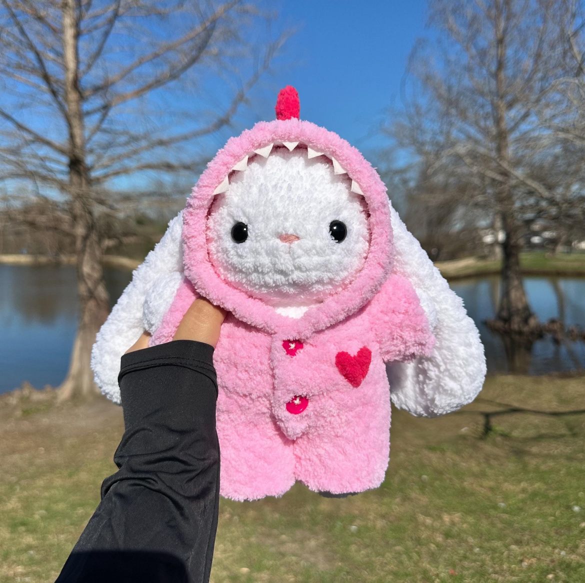 Pajama Bunny haakproject met 9 outfits – PDF