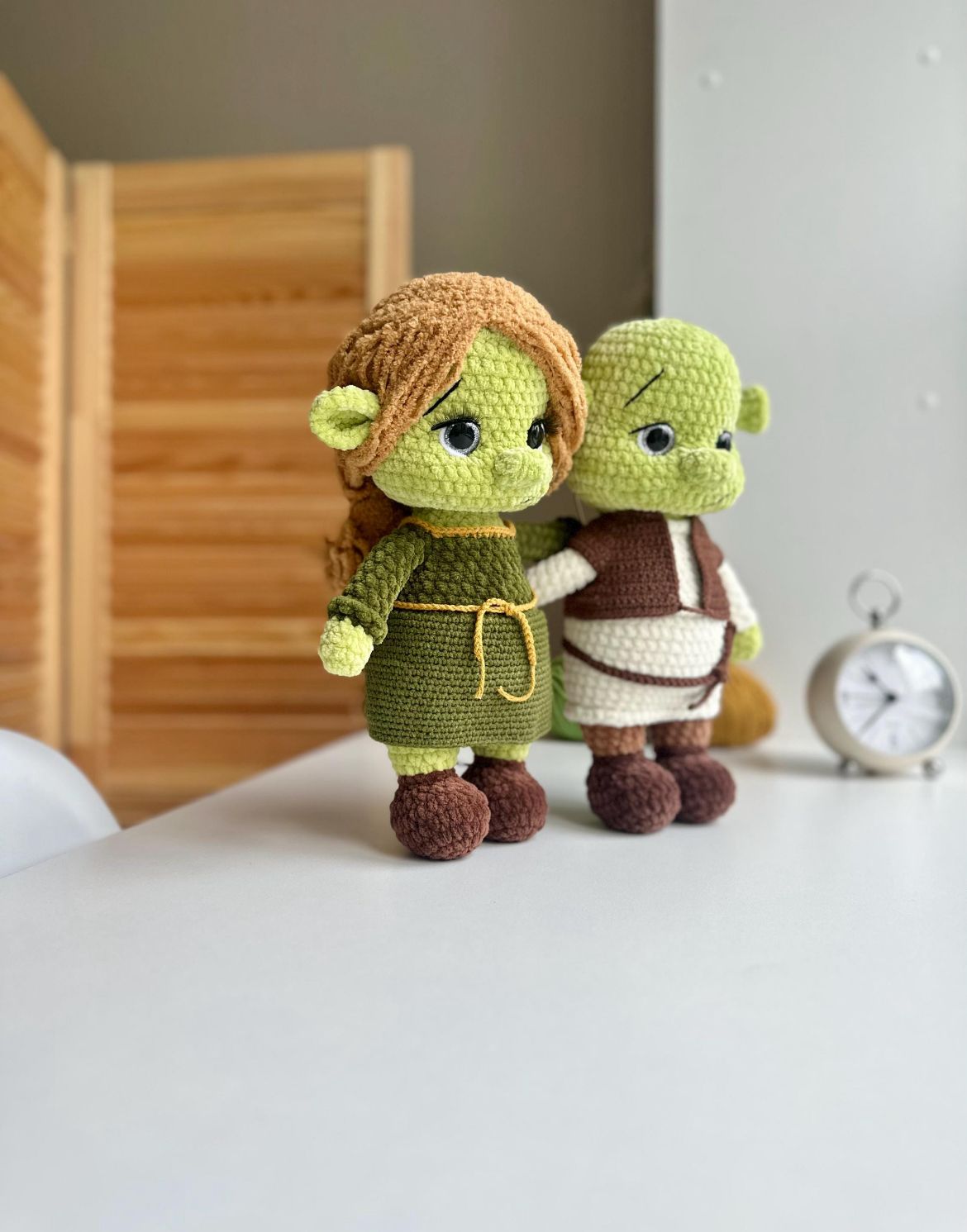 Shrek & Fiona – Haakpatroon (PDF)
