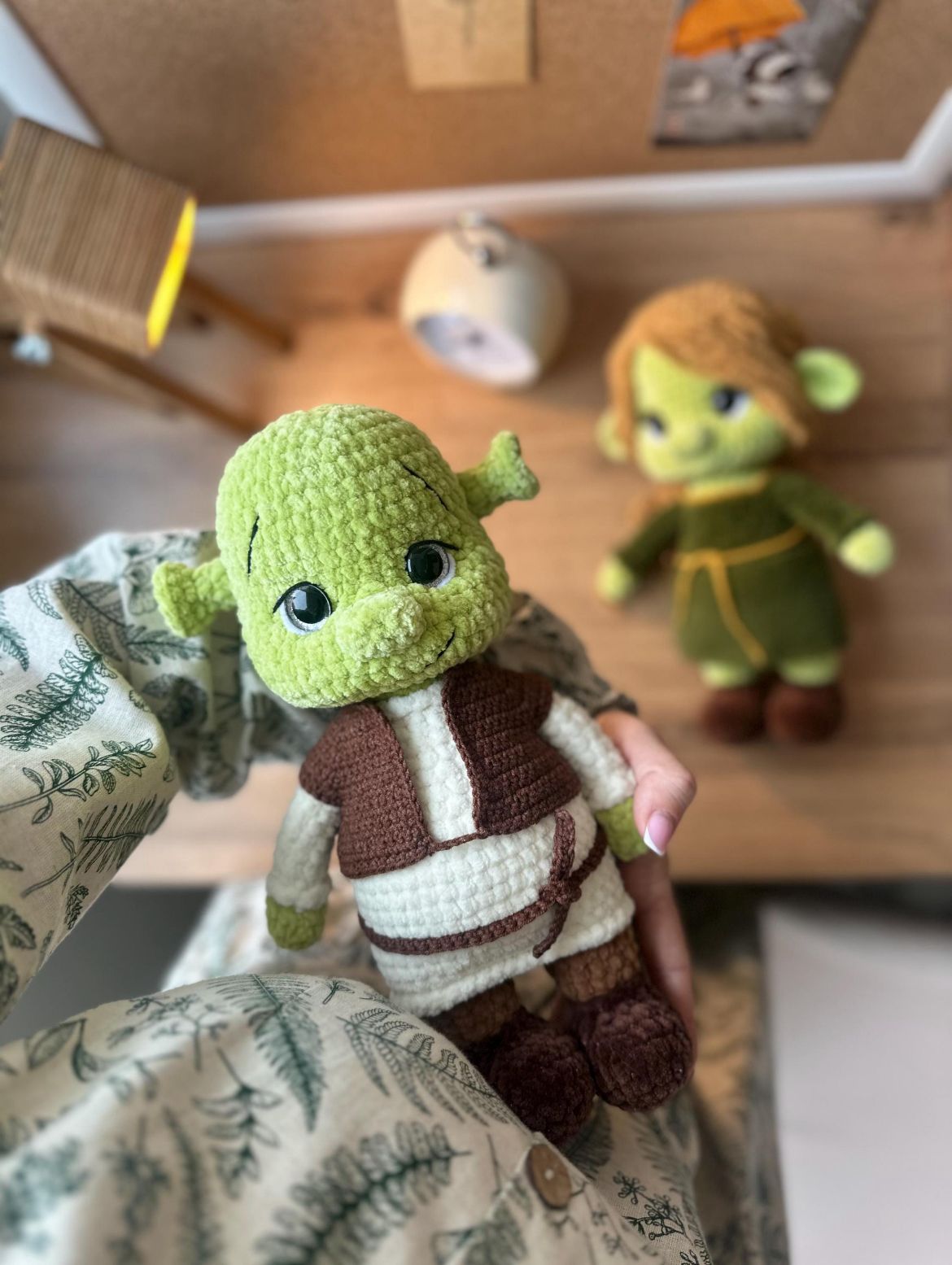 Shrek & Fiona – Haakpatroon (PDF)