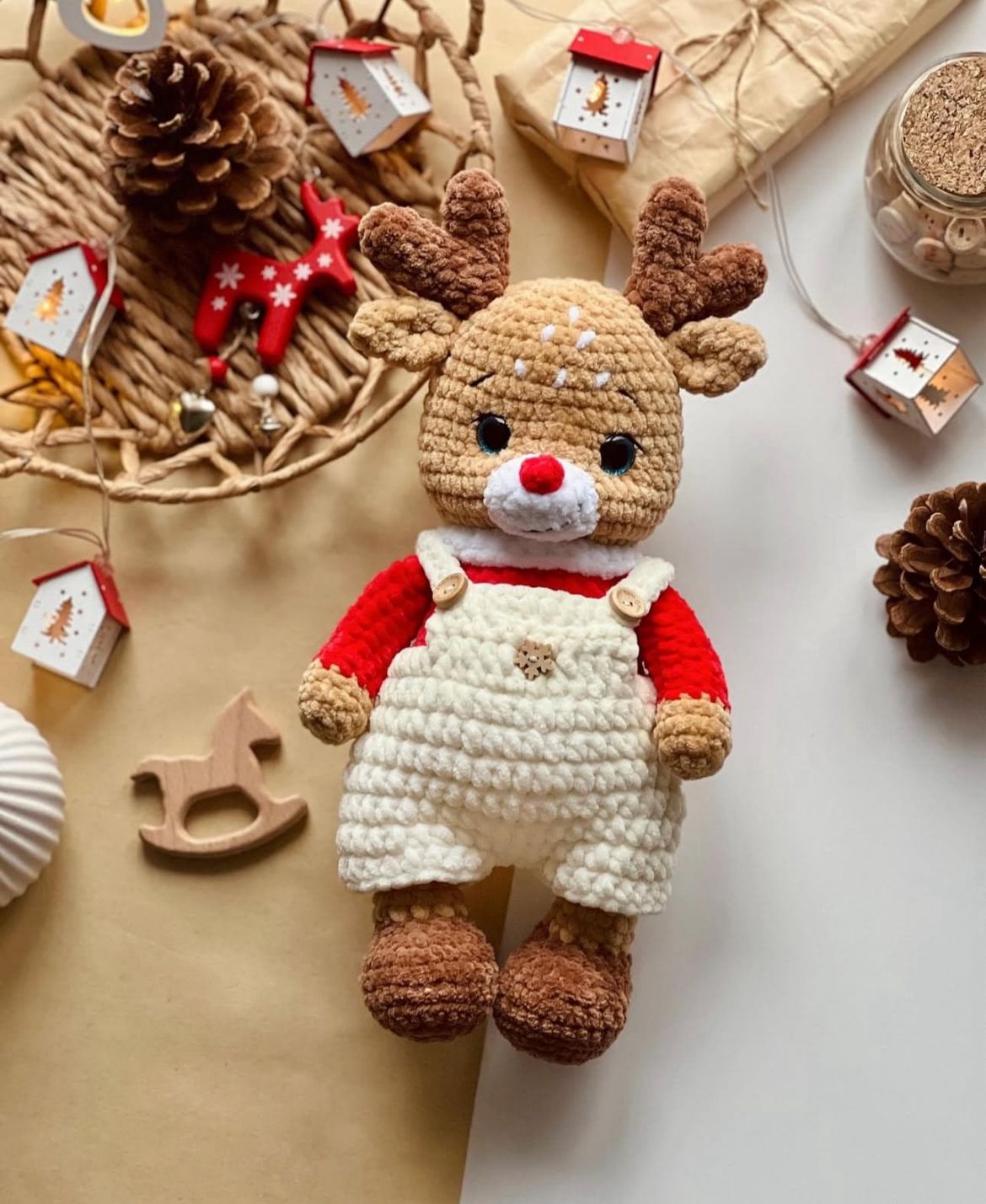 Kerst Rendier “Lenya” – Haakpatroon (PDF)