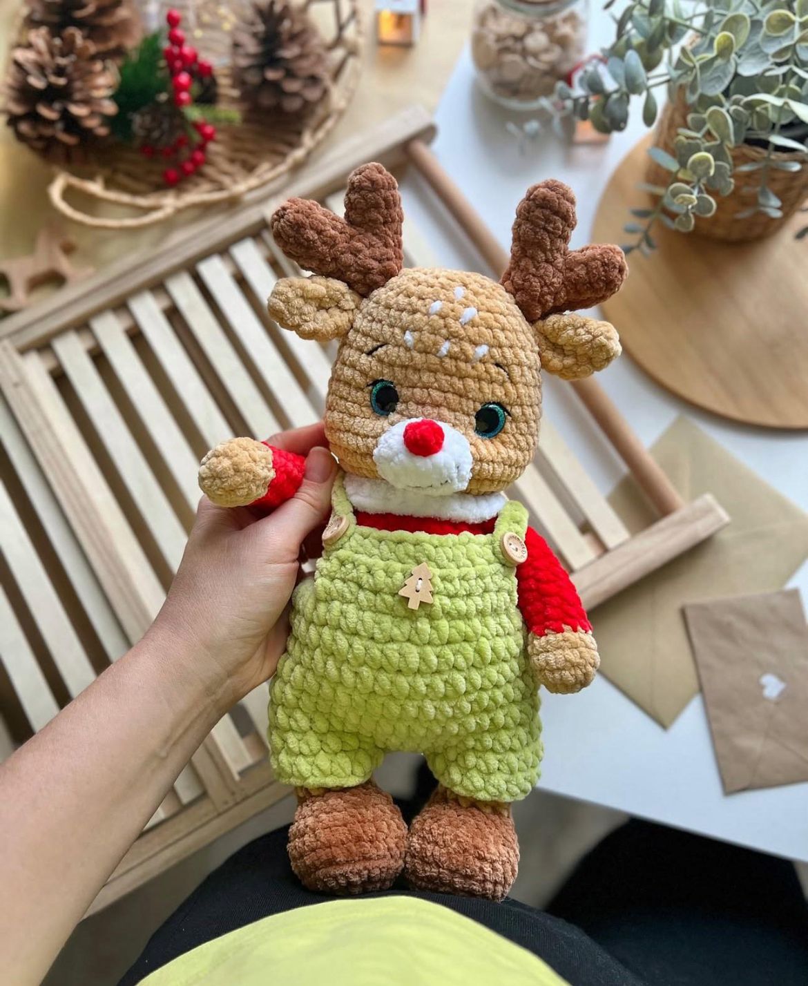 Kerst Rendier “Lenya” – Haakpatroon (PDF)
