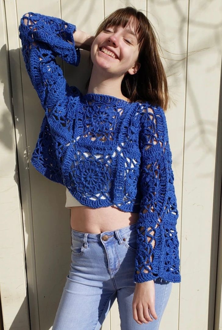 ILC™ – Cornflower Sweater Pattern 🇳🇱