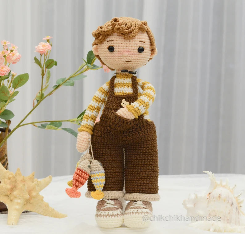 ILC™ Tommy Crochet Boy Doll Pattern 🇳🇱