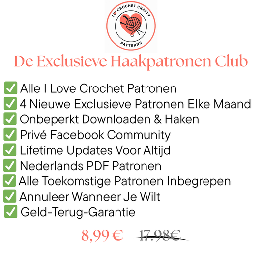 De Exclusieve Haakpatronen Club