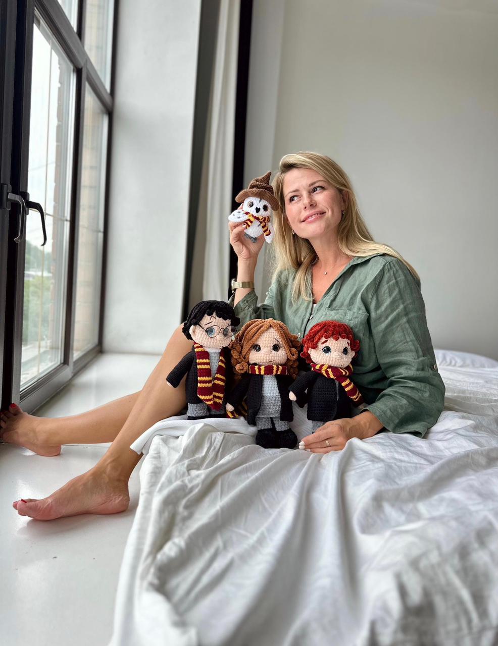 Harry Potter Wizards Haakpatroon – Trio + Uil PDF