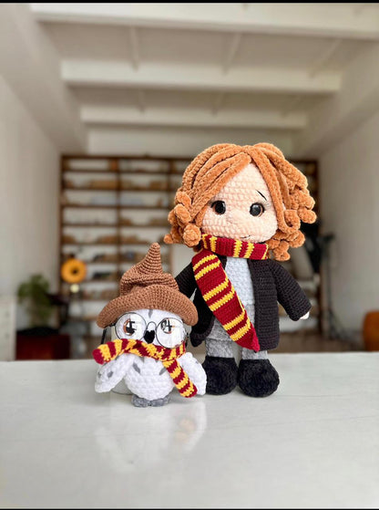 Harry Potter Wizards Haakpatroon – Trio + Uil PDF