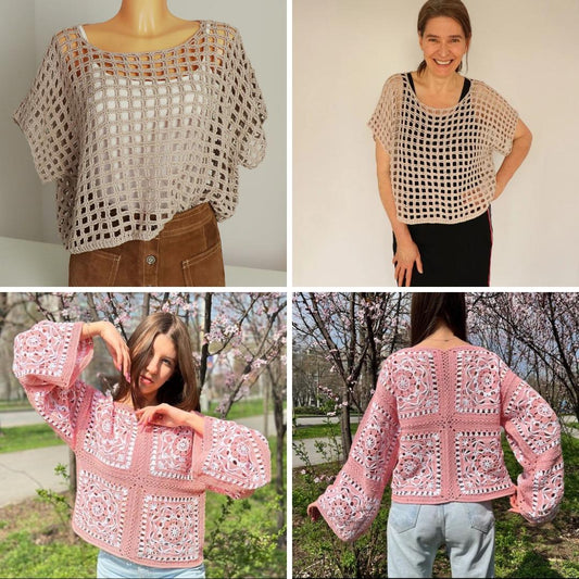 Haakpatronen: Dance Sweater & Daisy Sweater