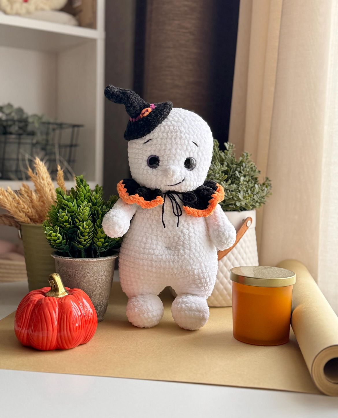Ghast – Haak-Spook met Outfit (PDF-patroon)