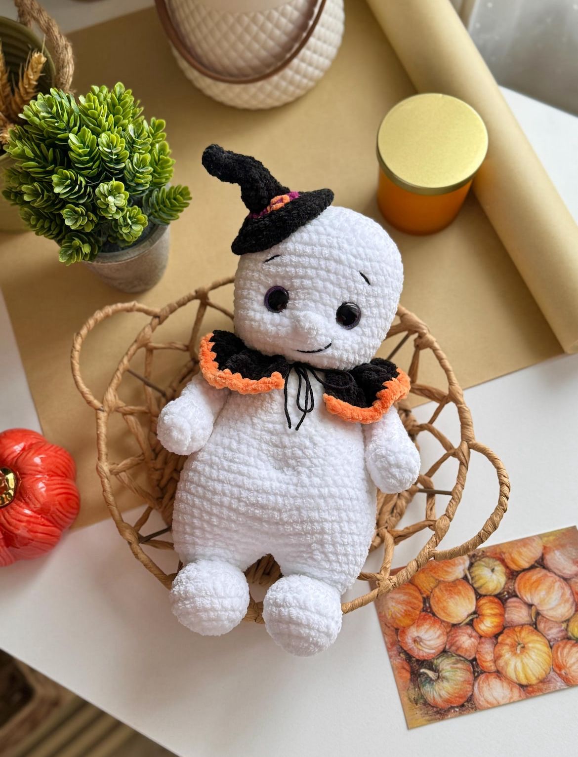 Ghast – Haak-Spook met Outfit (PDF-patroon)