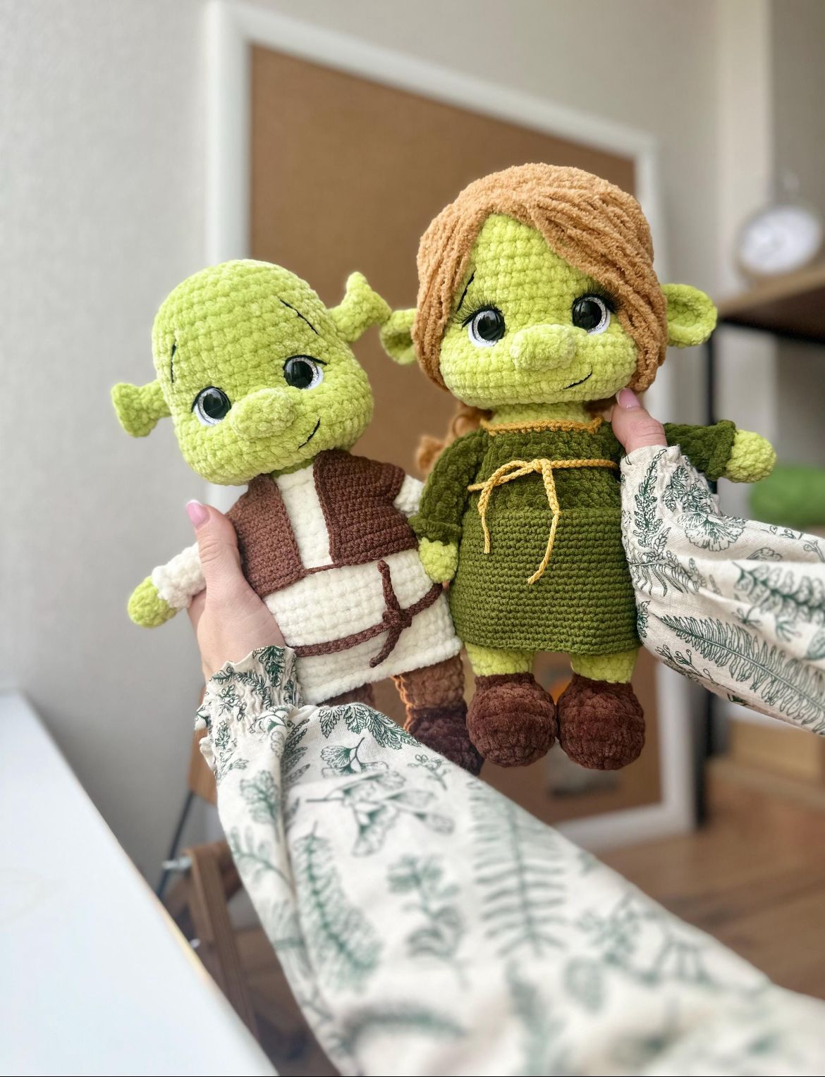 Shrek & Fiona – Haakpatroon (PDF)
