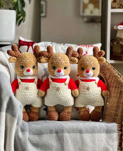 Kerst Rendier “Lenya” – Haakpatroon (PDF)