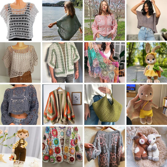 ILC™ – Colección de patrones de crochet 10 en 1