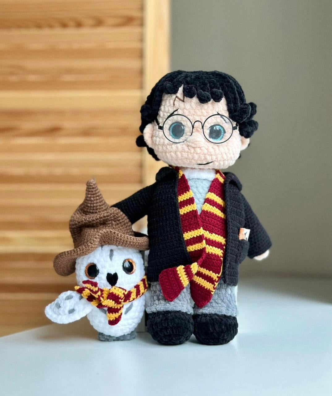 Harry Potter Wizards Haakpatroon – Trio + Uil PDF